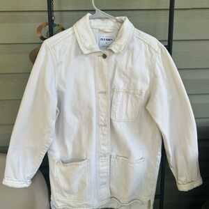 Old Navy Classic White Jacket